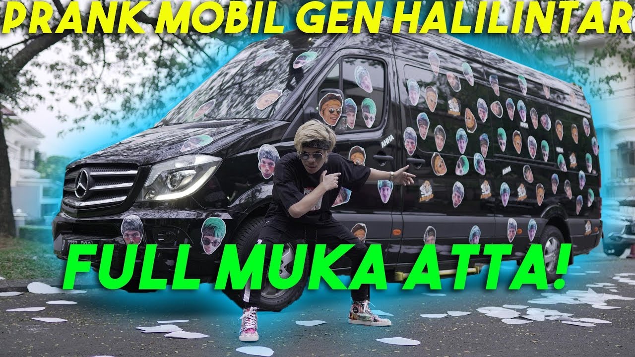 PRANK MOBIL GEN HALILINTAR! Full MUKA ATTA!!