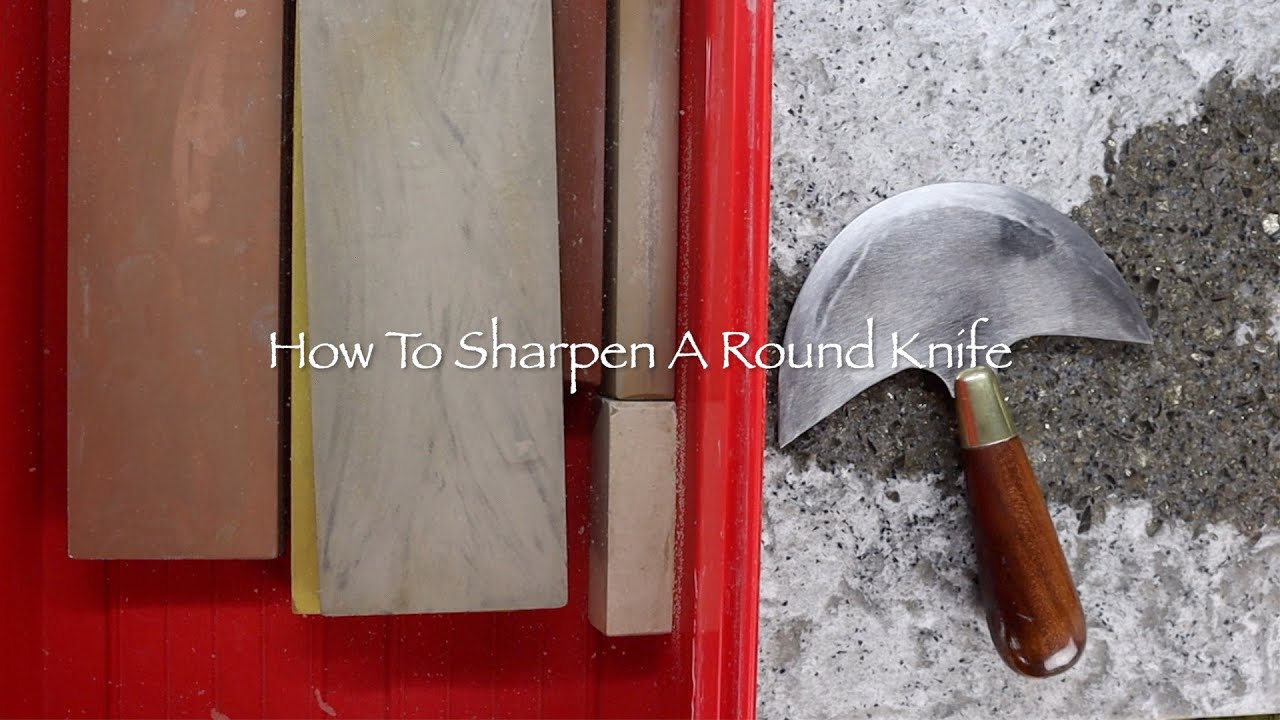 How To Sharpen A Round Knife
