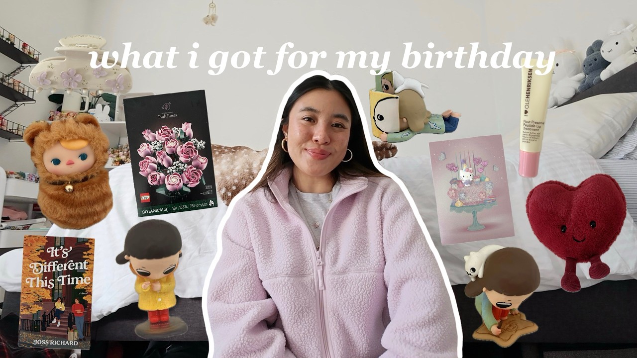 WHAT I GOT FOR MY BIRTHDAY 🎂✨ | jellycat, miffy, & lots of blind boxes