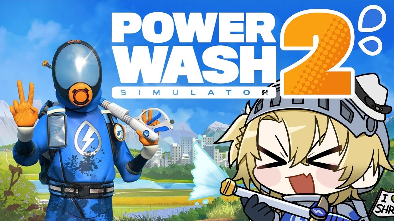 【POWERWASH SIMULATOR 2】WORLDS BEST CLEANER【NIJISANJI EN | Luca Kaneshiro】