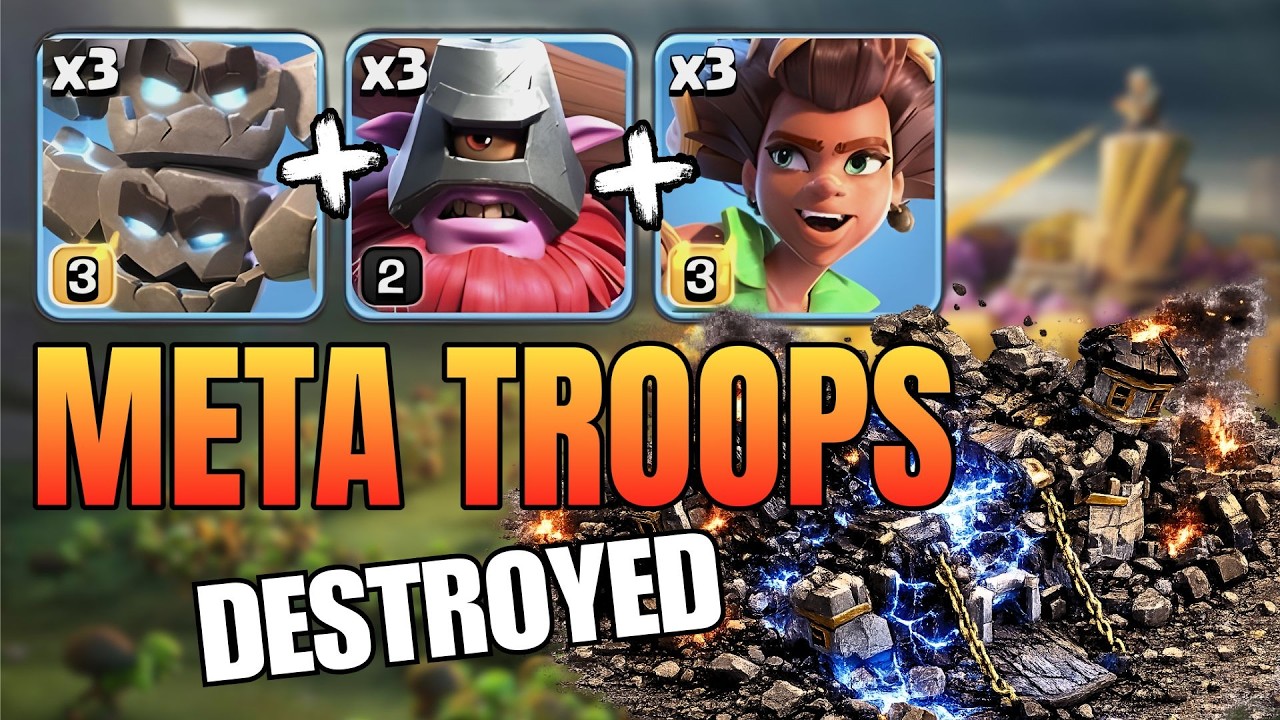 3 META Troops in ONE TH18 Army?! 😱 This is BROKEN!