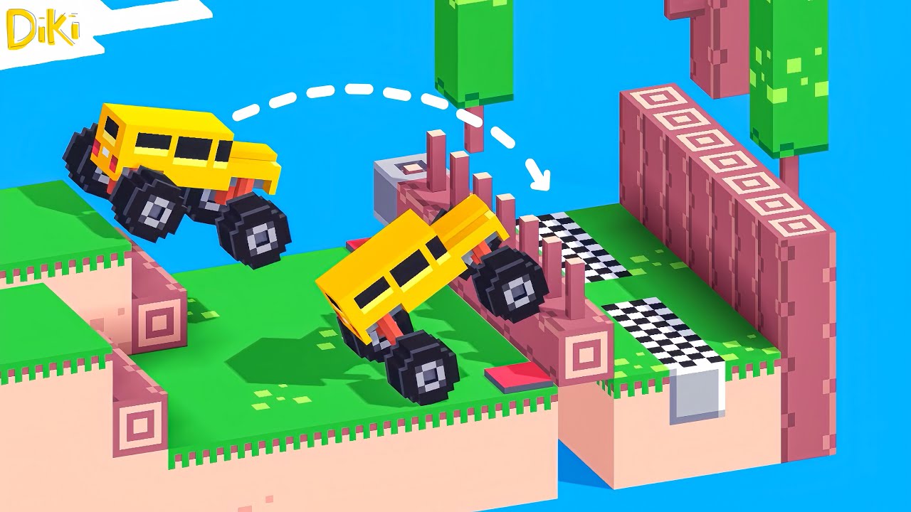 Fancade Drive Mad Old and Farm Driving new gameplay