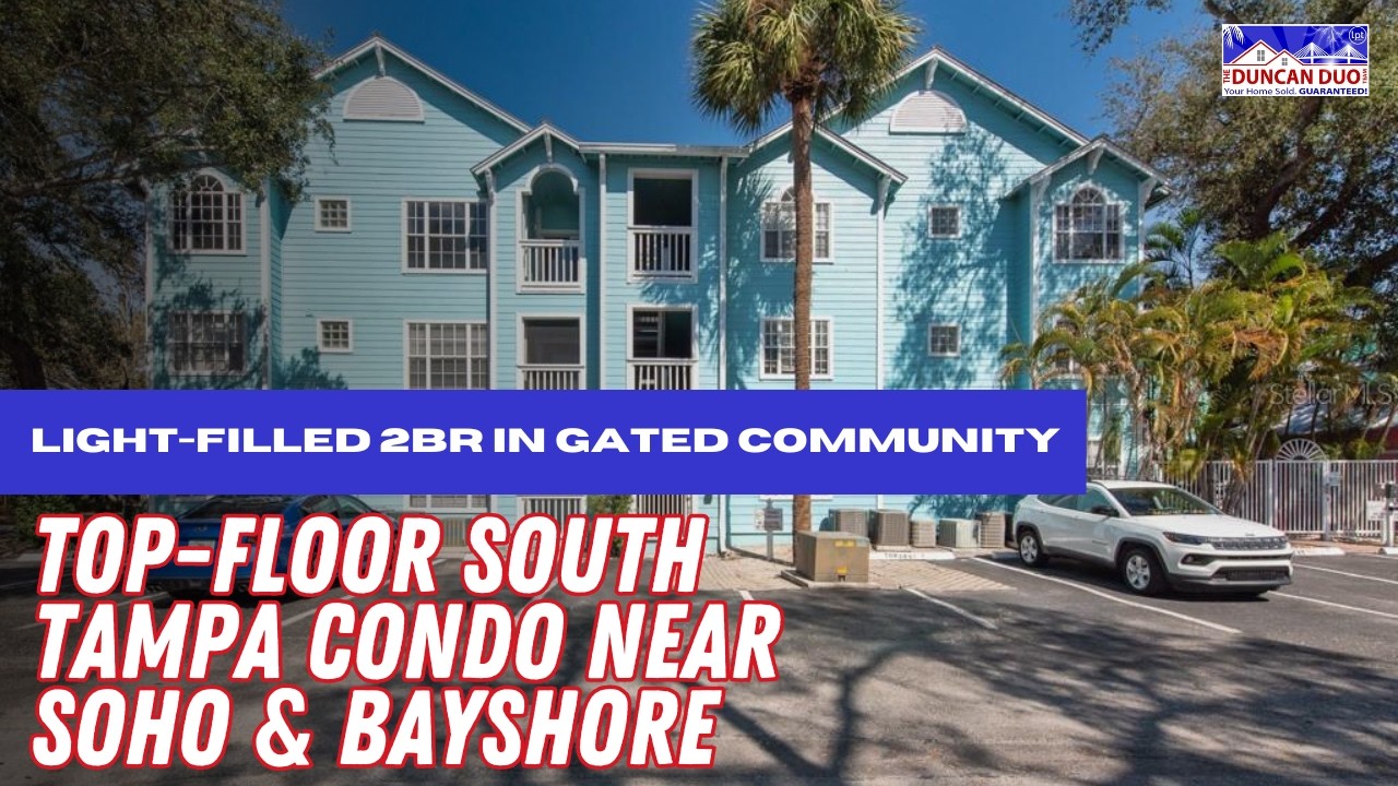 Live in the Heart of South Tampa! Tour This Bright 2BR Condo Near UT & Hyde Park