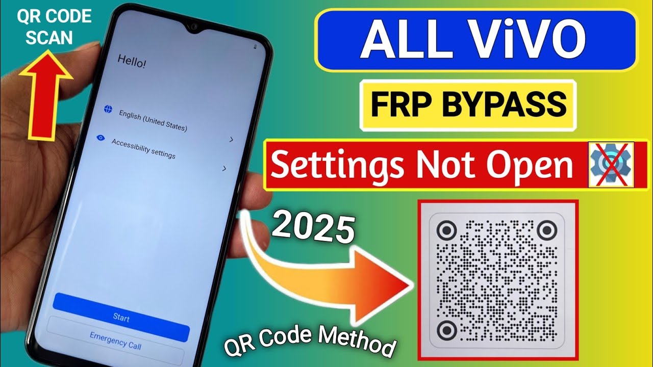 ViVO Y18, Y18i, Y17s, Y27, Y58, Y28 FRP Bypass Android 13-14✔️Vivo Frp Bypass Setting Not Open