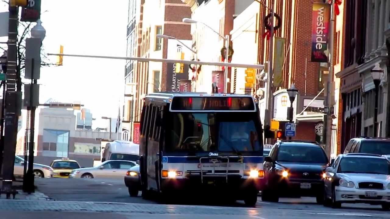 Retired 1995 Mass Transit Administration Flxible Metro E #9526 out for a spin!