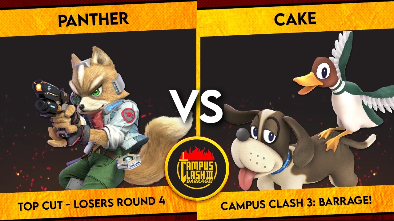 Campus Clash 3 | Panther (Fox) vs CaKe (Duck Hunt) | Top 32 Losers Round 4
