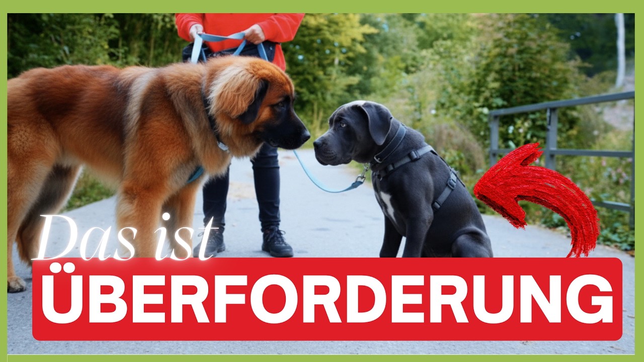 ⁠Warum Hundebegegnungen deinen Hund überfordern – und kaum jemand es erkennt
