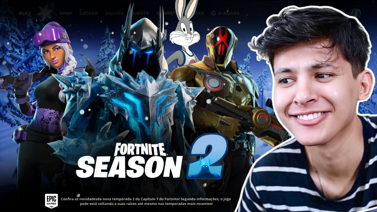 AGORA! NOVA TEMPORADA 2 DO FORTNITE! Segredos & Novidades!