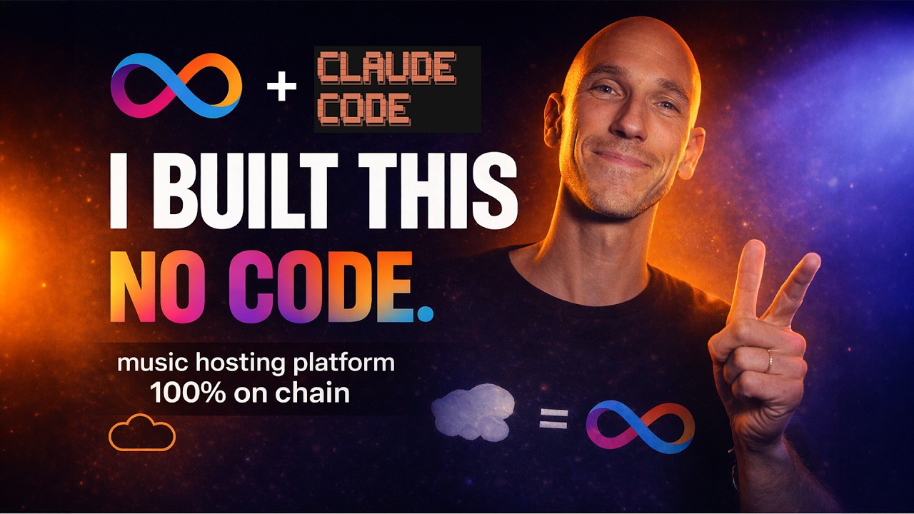 I Built a Music Streaming App on the ICP Blockchain (as a Non-Dev) with Claude Code 🤖⛓️♾️