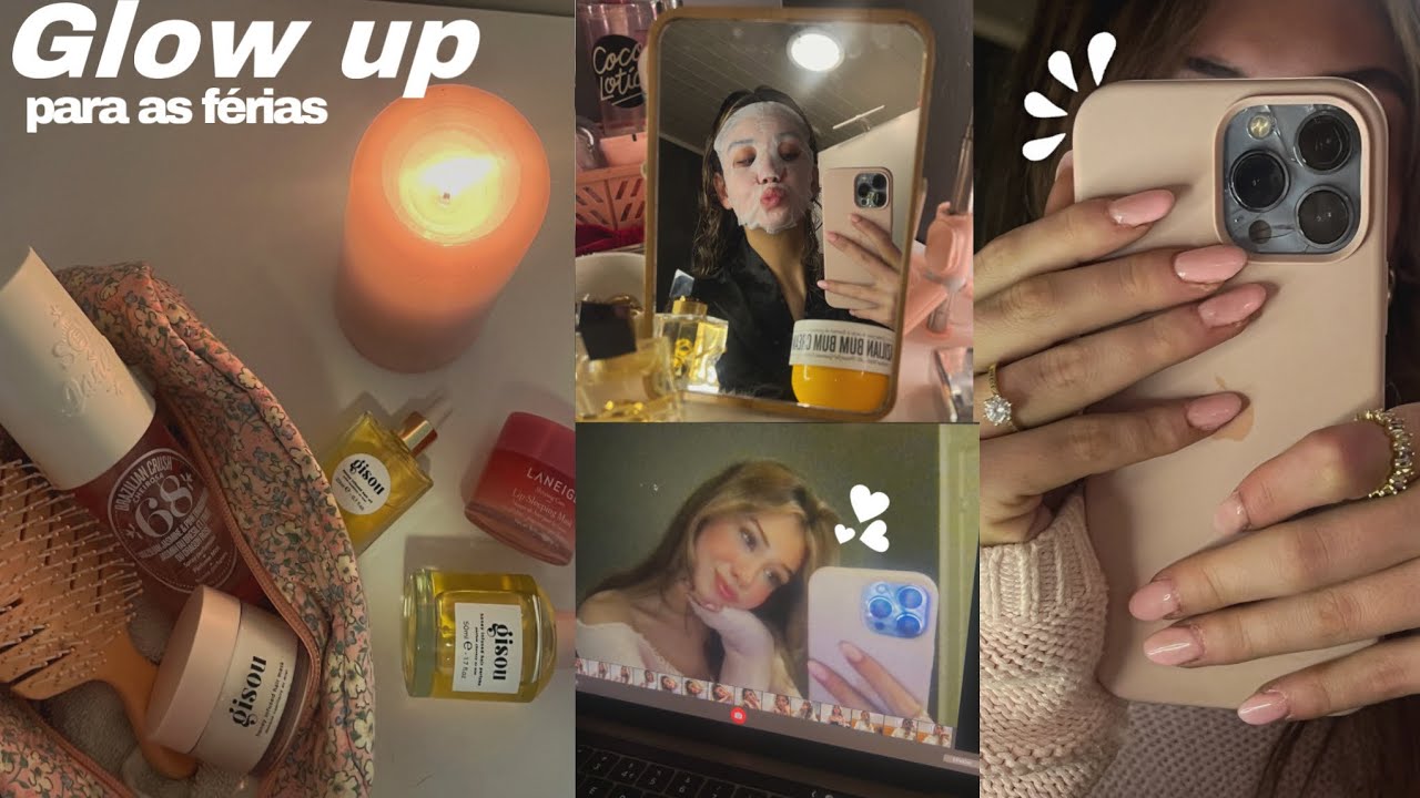 Tendo  meu glow up de férias para 2024 💅🏻🎀