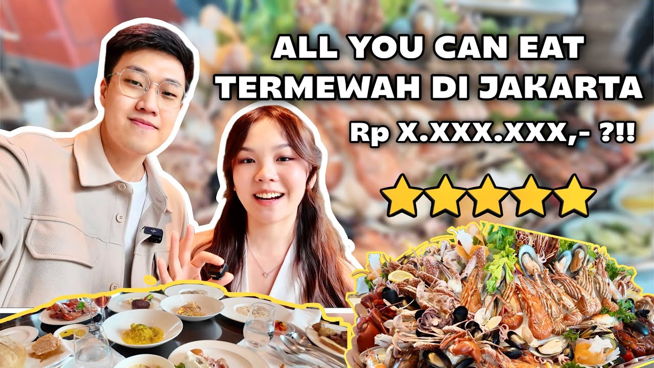 PERTAMA KALI ALL YOU CAN EAT SEAFOOD DI HOTEL BINTANG 5 MEWAH JAKARTA - JADI GINI RASANYA ?!