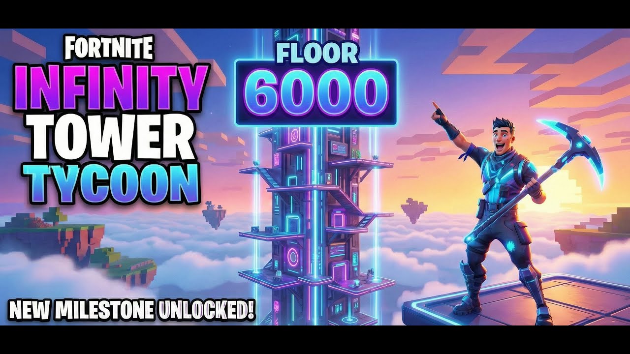 Infinity Tower Tycoon: Floor 6000 Rewards & Saturn ATM Update