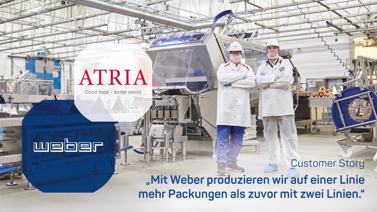 Mehr Produktionskapazitäten auf weniger Linien | Customer Story Atria Dänemark