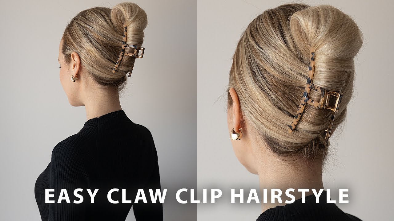 How To Style Your Hair With a Claw Clip ❤️ Perfect for Medium - Long Hair