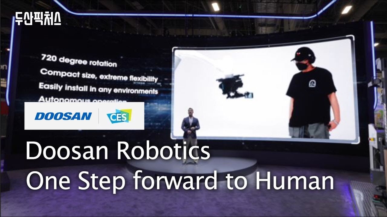 [DOOSAN | CES 2022 | Presentation] Robotics, One Step forward to Human