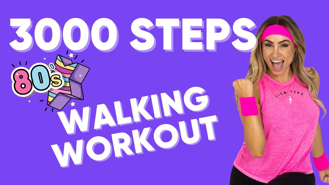 3000 Steps to Iconic 80s Hits! 💃 Walk & Dance Workout for All Ages!