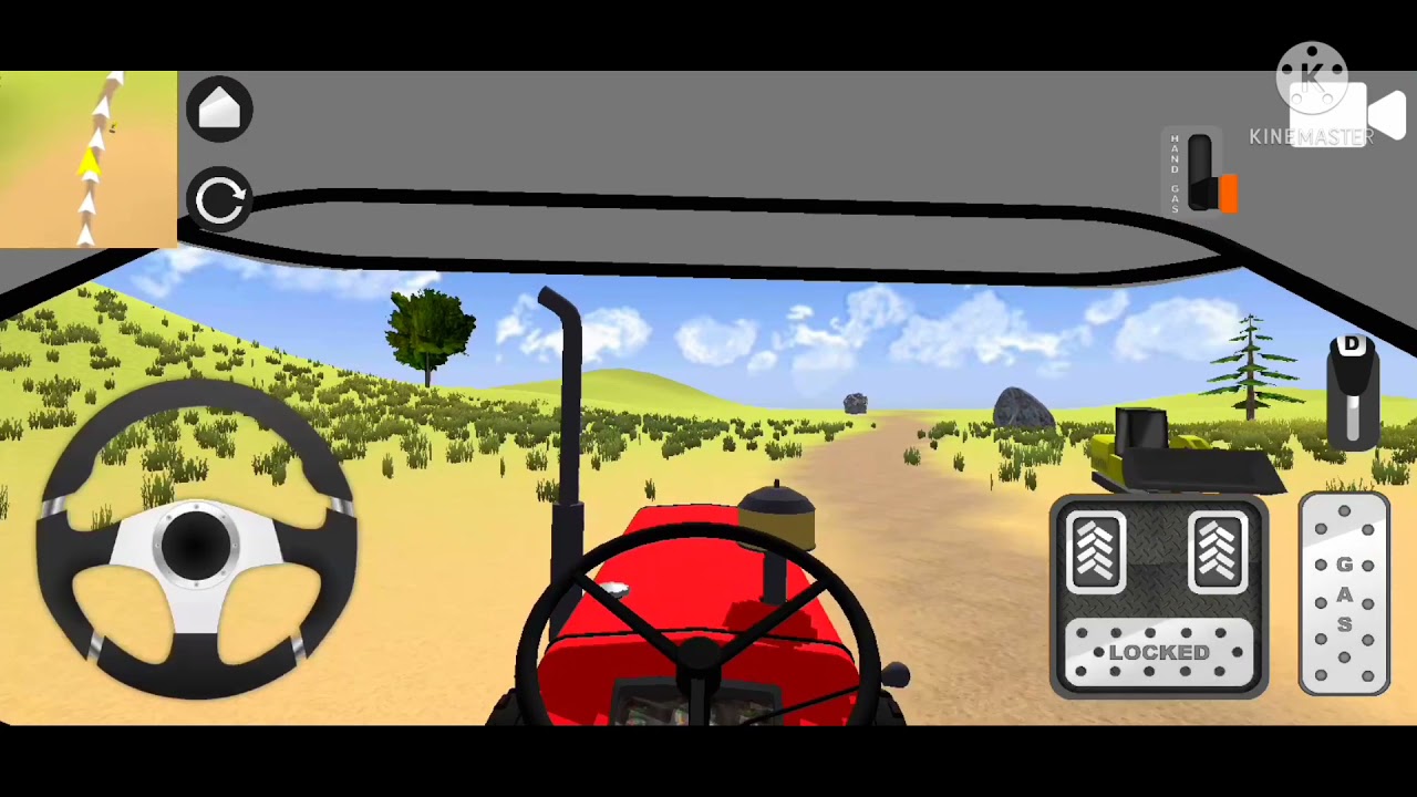 Massey Ferguson Tractor Driving - Indian Tractor Simulator Game - Android Mk gaming