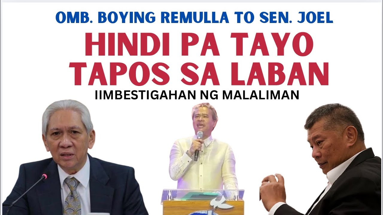 OMB. REMULLA TO SEN. JOEL : 