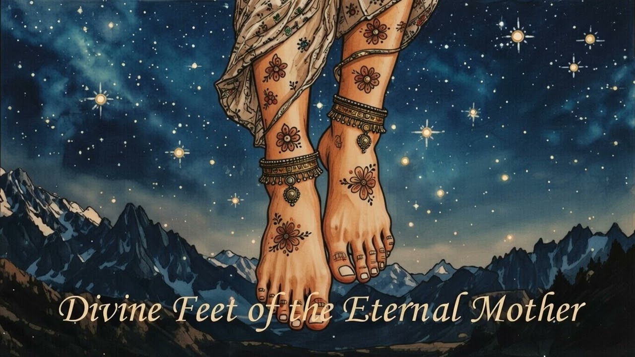 Divine Feet of the Eternal Mother | Surrender to the Divine Mother | Grace, Wisdom, Cosmic harmony