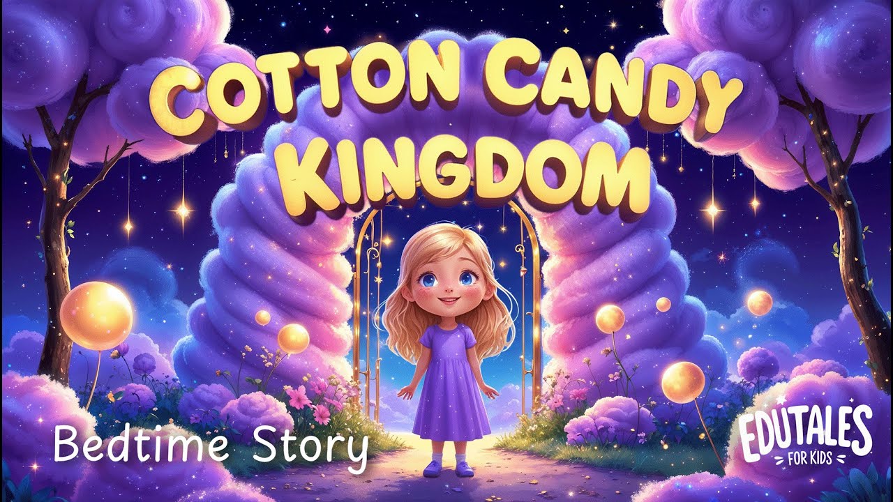 Cotton Candy Kingdom 🏰 | The CUTEST Bedtime Story for Kids