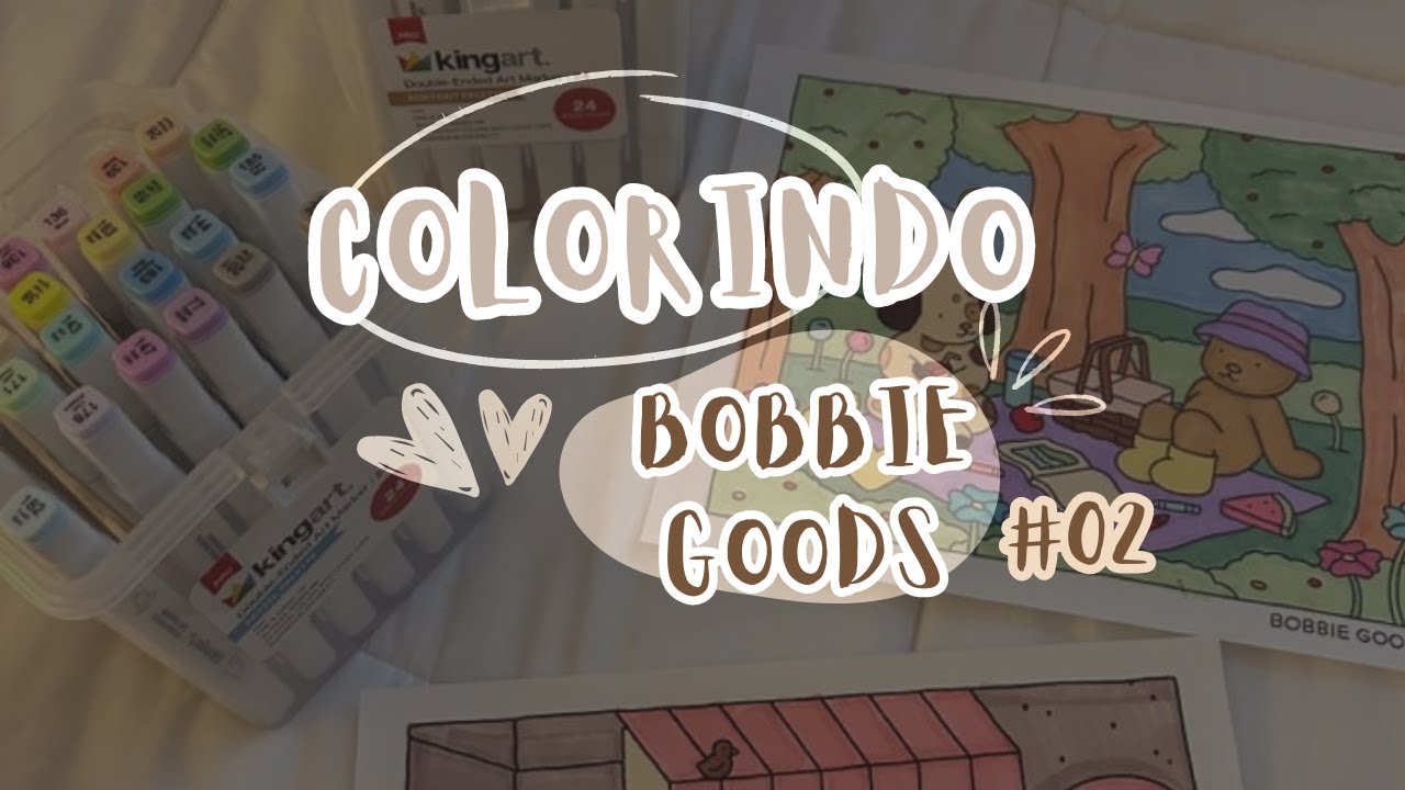 Iniciando novos hobbies 👩‍🎨 colorindo bobbie goods | Conversa e pinta
