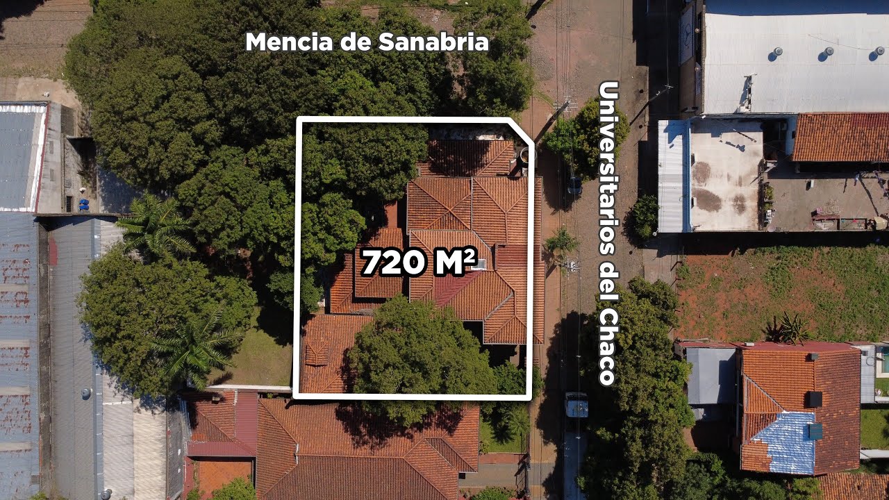 AMPLIA CASA EN ESQUINA EN TERRENO DE 720 M2 EN ZONA TERMINAL - ASUNCIÓN - PARAGUAY 195.000 USD