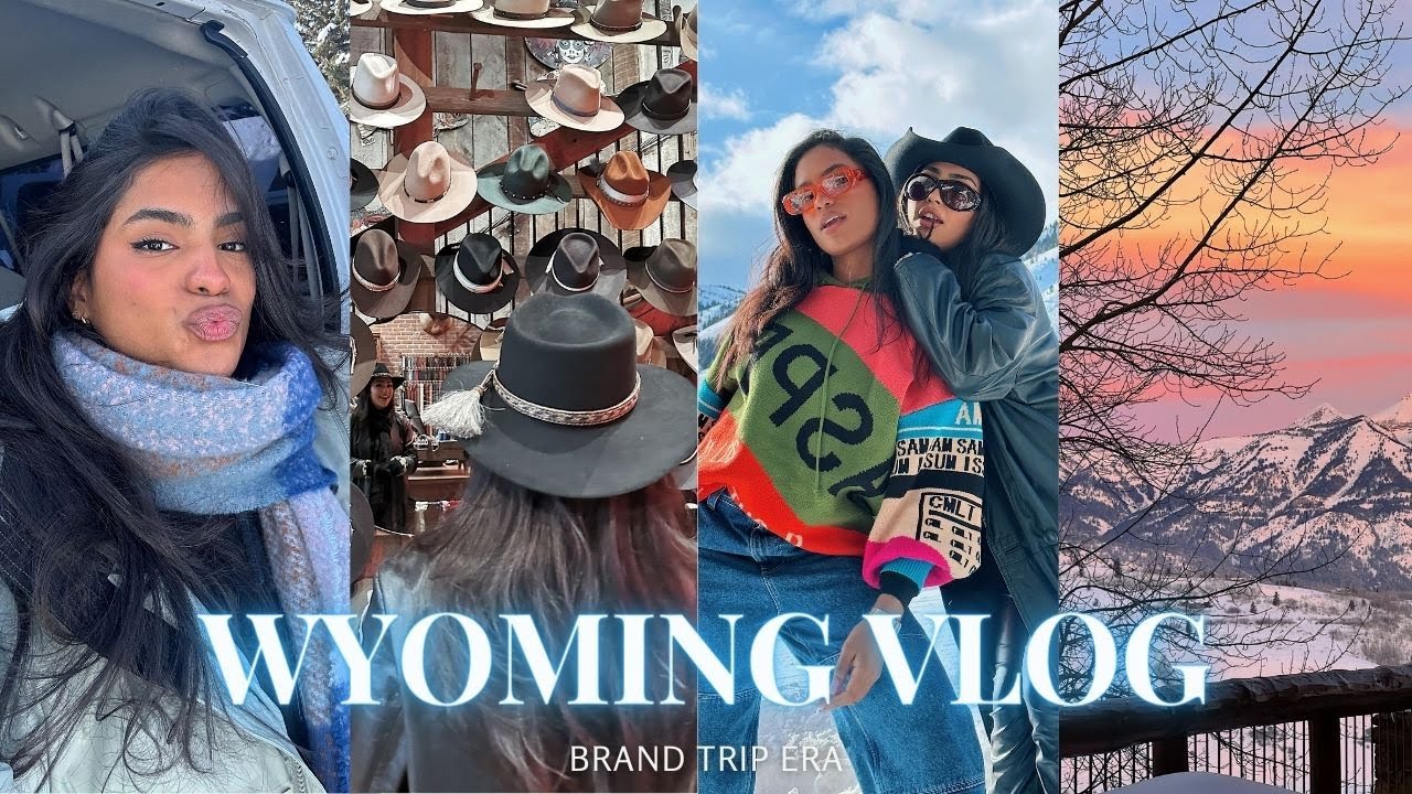 what the hell is in WYOMING?? ♡ were in our brand trip travel era lets hit the slopes babyy!!