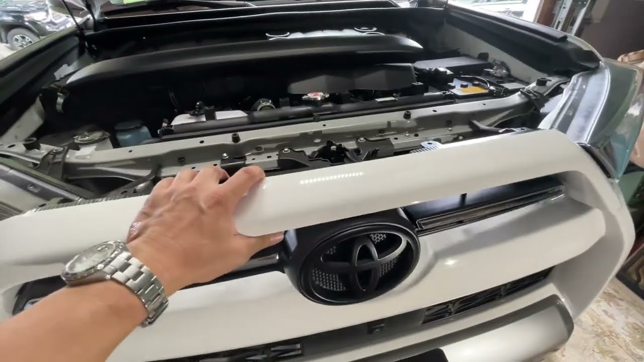 4Runner TRD Pro grille (Heritage Grille) installation clarification