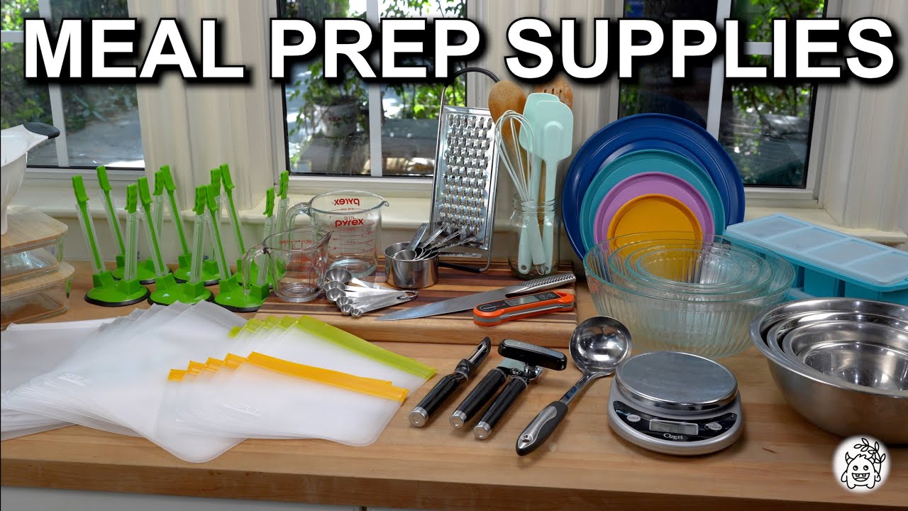 Get Started Meal Prepping | Meal Prep Supplies (what you REALLY need!)
