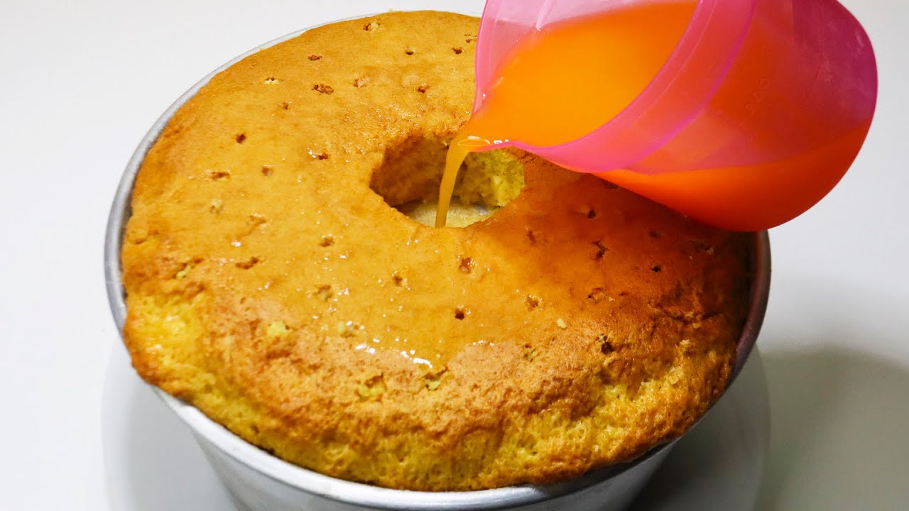 Después de hornear, ¡te sorprenderá el resultado! Delicioso Queque de Mandarina