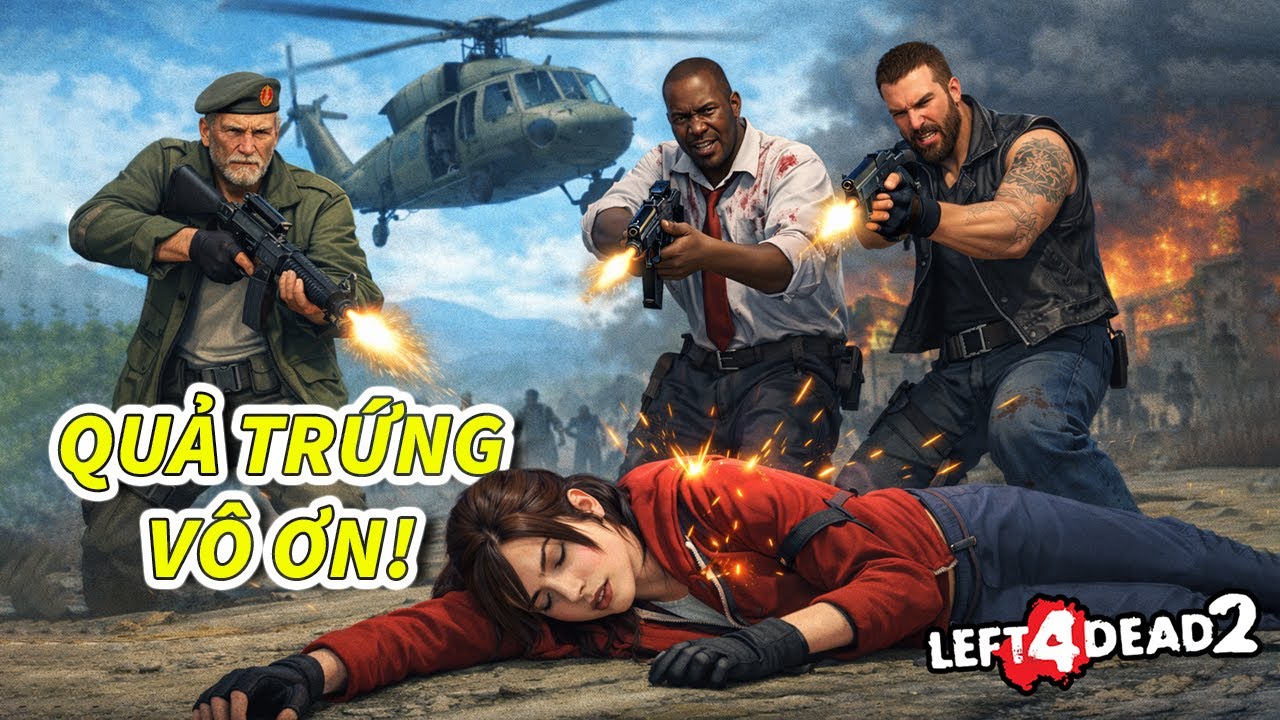 LEFT 4 DEAD 2 #42: CÁI GIÁ PHẢI TRẢ KHI GIỞ TRÒ VỚI ĐỒNG ĐỘI =)))