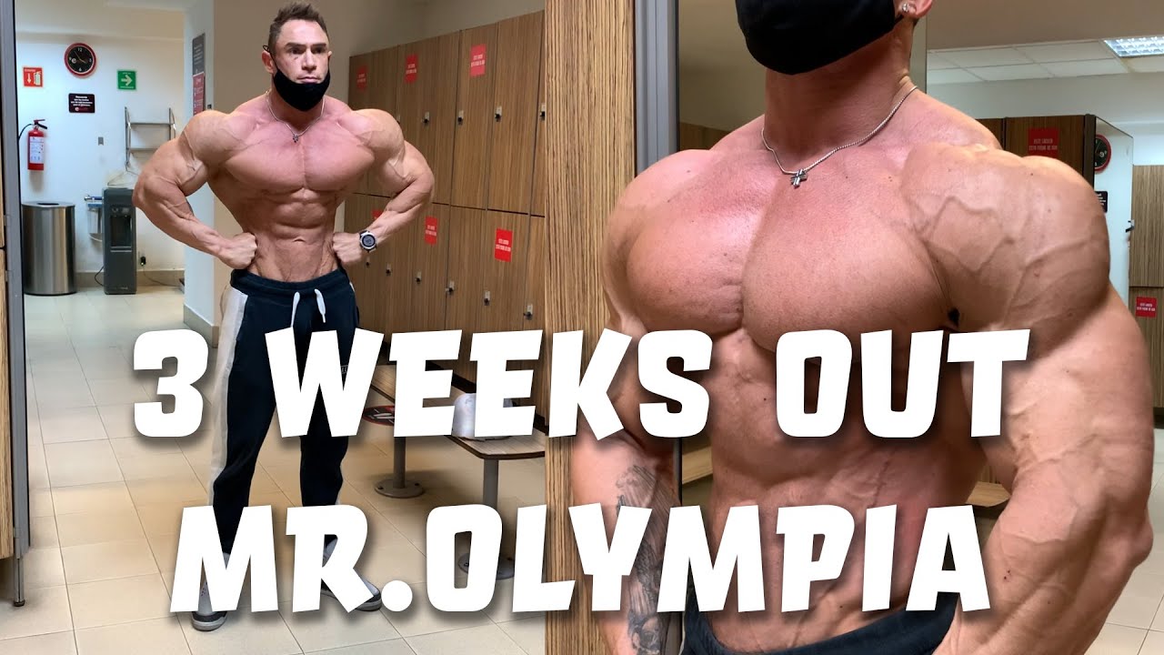Road to Mr.Olympia | 3 weeks out | come sviluppare spalle rotonde + CHECK