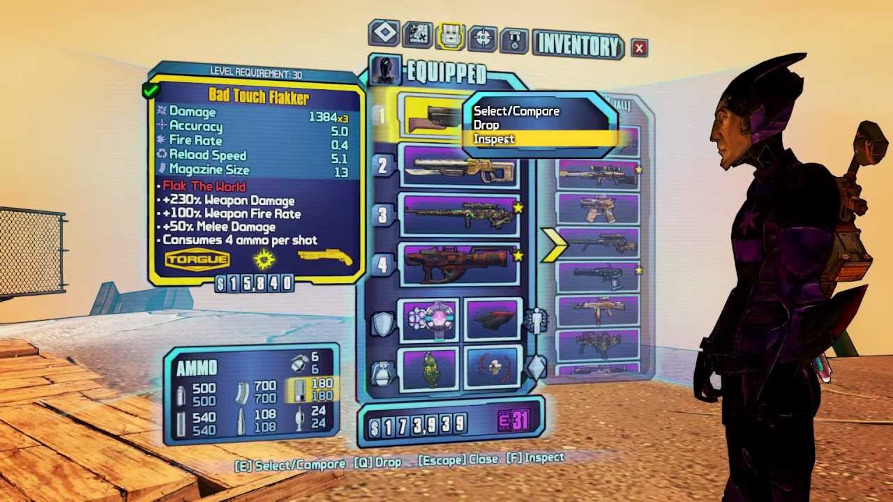 Borderlands 2 Legendary Weapon: Bad Touch Flakker! [HD]