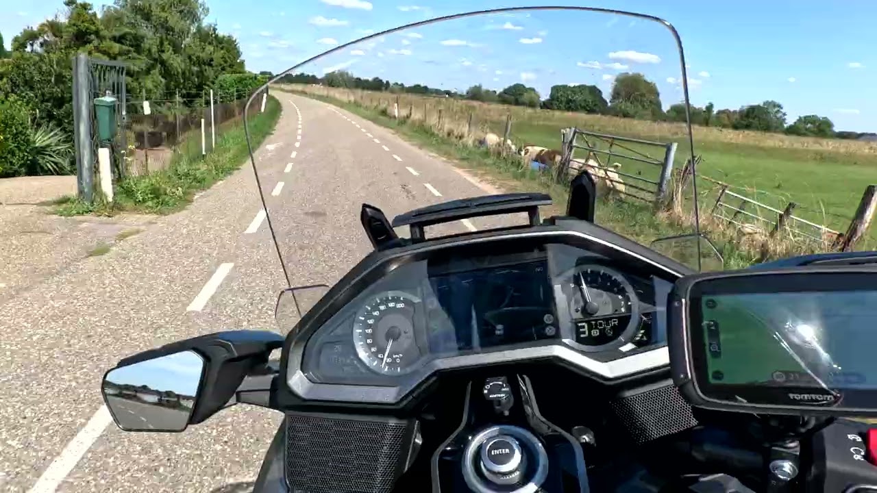 Avonturen met Frans en Gerda Honda Goldwing GL1800 DCT 4K