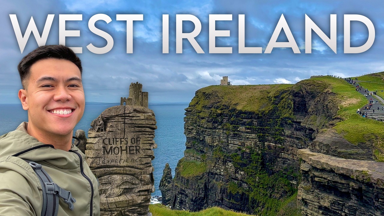 Впервые посетила скалы Мохер в Ирландии!! 🇮🇪 (Видеоблог бортпроводницы ВВС США)