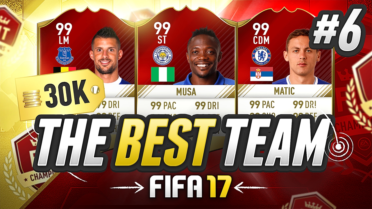 THE BEST TEAM IN FIFA! #06 [30K FUT CHAMPS!] - #FIFA17 Ultimate Team