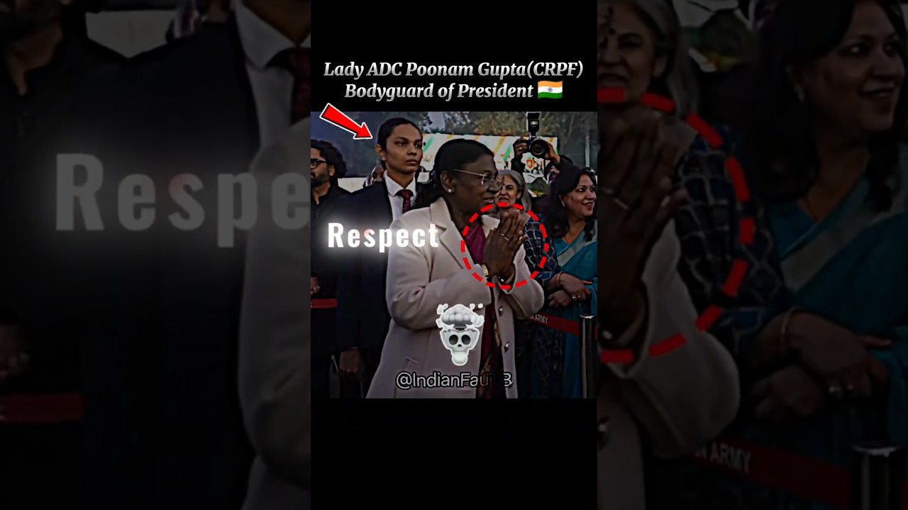 🇮🇳-PRESIDENT'S BODYGUARD ACTIVE MODE☠️✅ CRPF POONAM GUPTA🔥⚔️ #adc #commando #crpf #army #indianarmy