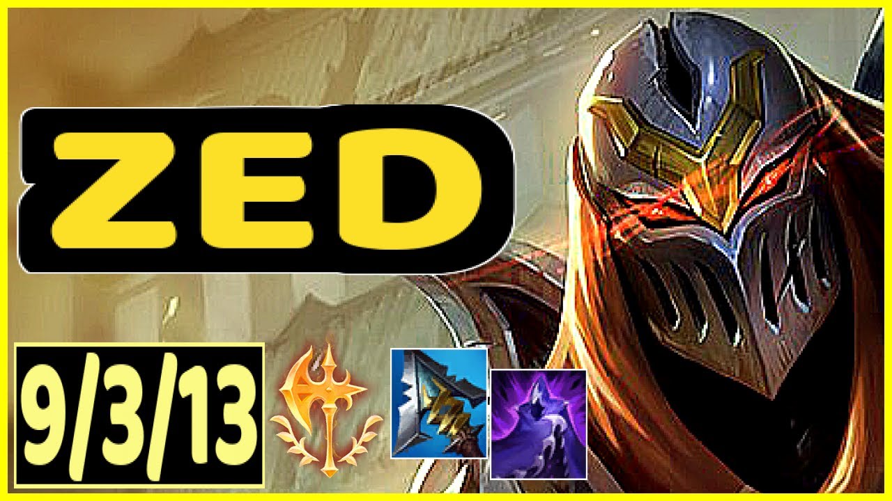 ZED VS VLADIMIR - 9/3/13 KDA MID GAMEPLAY GRANDMASTER I