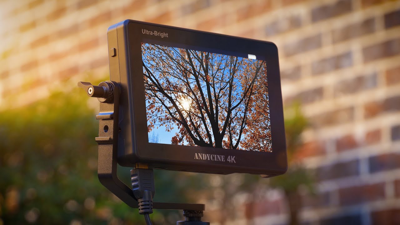 Affordable DAYLIGHT VIEWABLE 4K Monitor! | AndyCine C7 Review