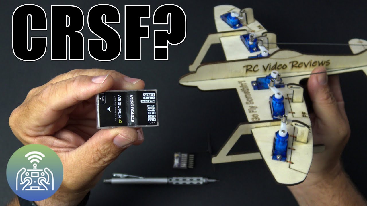 DEEP DIVE: Hobbyeagle A3S4 RC Plane Gyro with ExpressLRS and CRSF