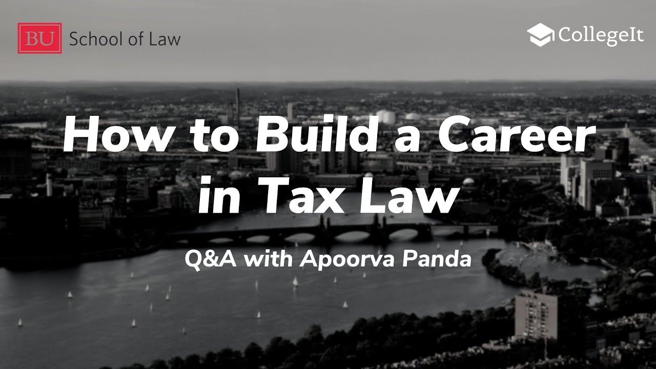 How to Build a Career in Tax Law