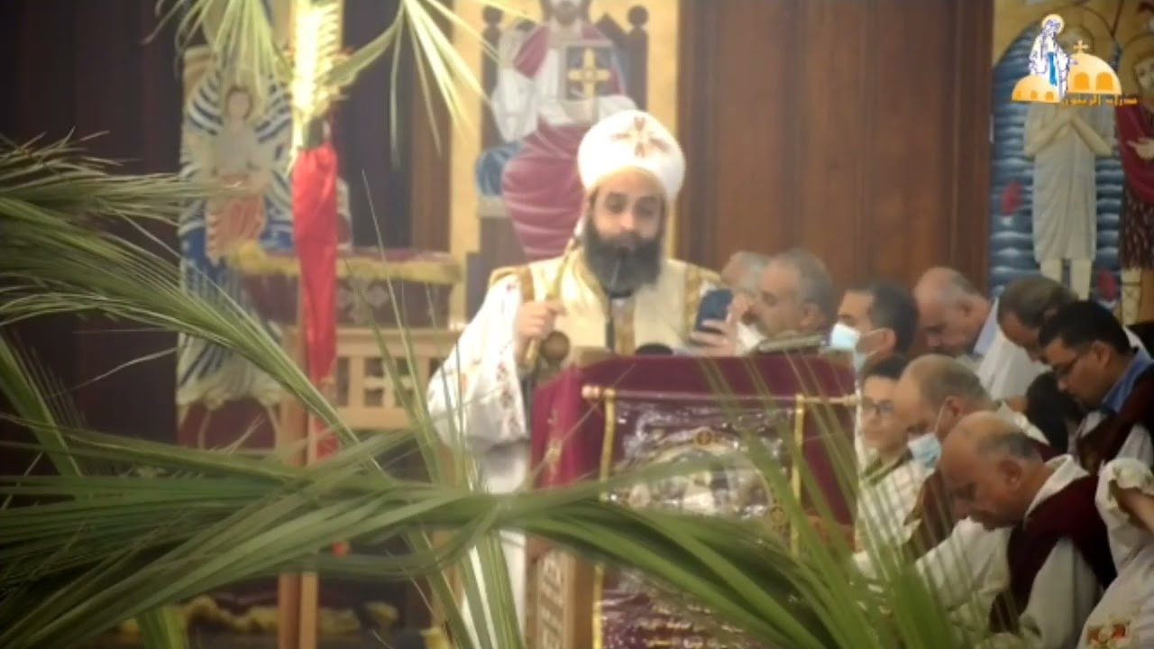 ثلاث مشاهد في احد الشعانين-القس كيرلس مقار-عظةقداس احدالشعانين- كنيسةالعذراءمريم بالزيتون- 17-4-2022