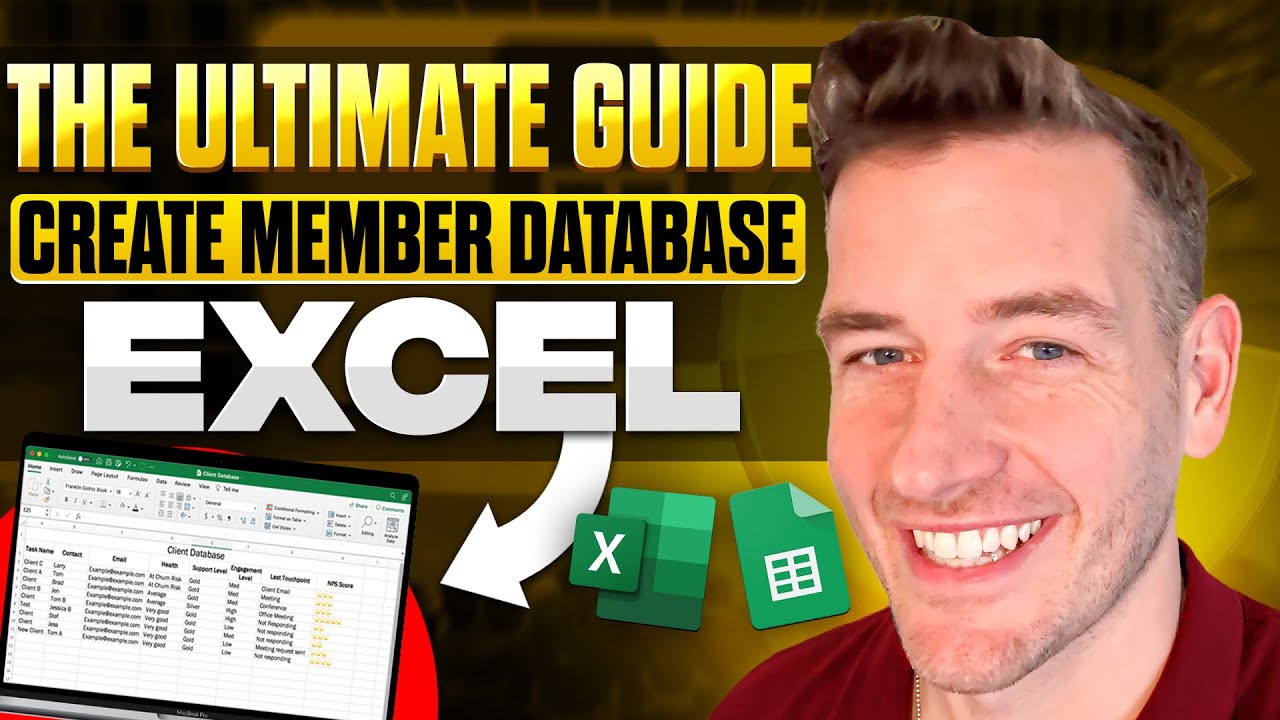 Ultimate Guide To Build Member Database in Excel | Easy Step-By-Step Guide