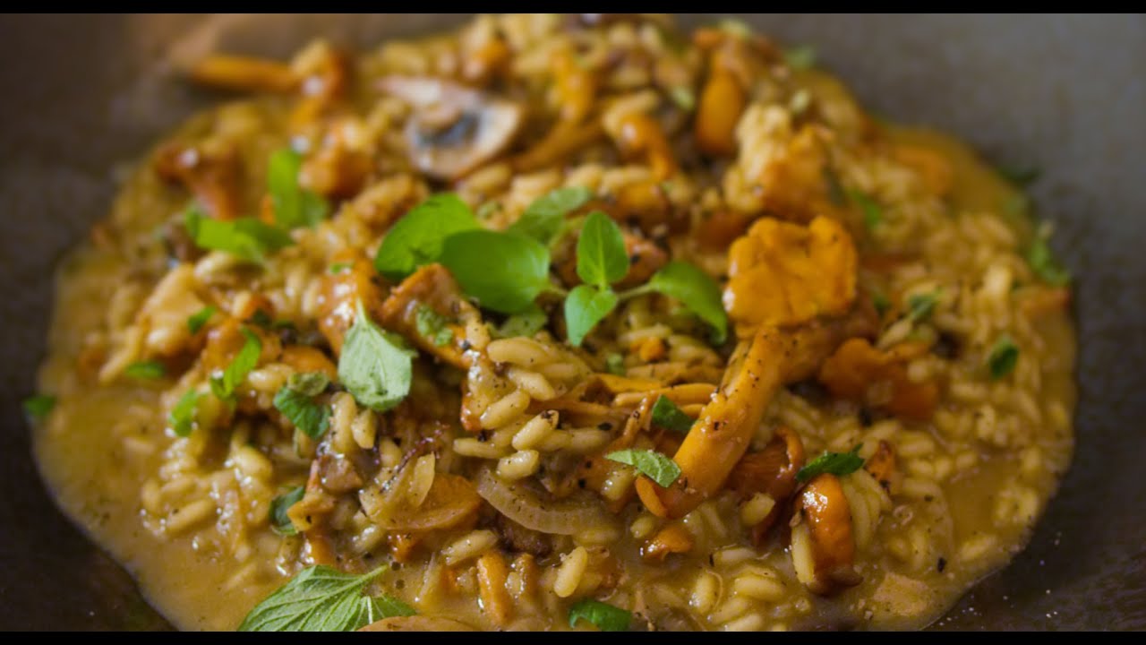 Gladkokkens hjemmelagde risotto med sopp