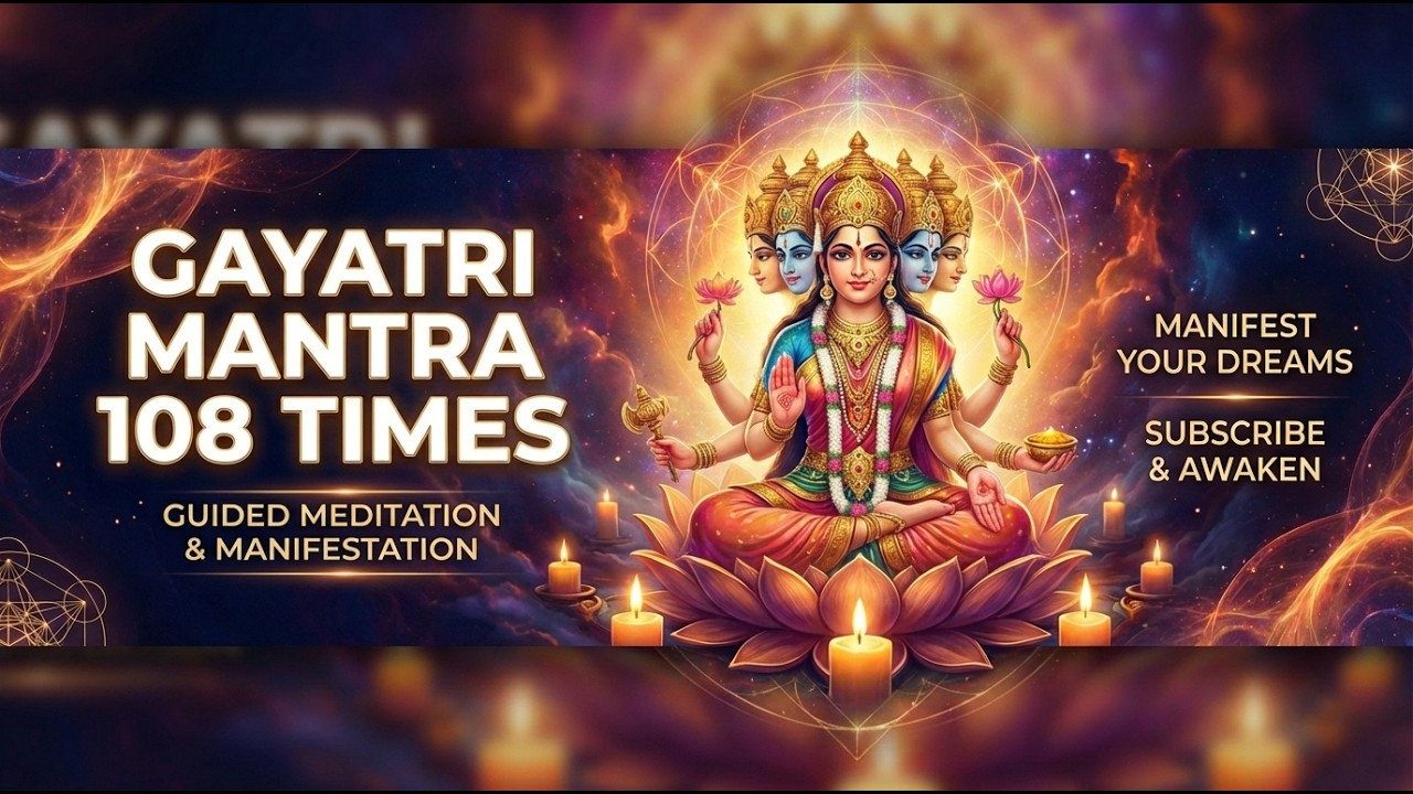 Gayatri Mantra 108 Times | Ancient Vedic Chant for Peace & Clarity