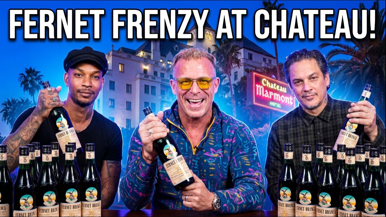 FERNET BRANCA and the Chateau Marmont staff's history. Plus, Andre Balazs' emotional generosity.