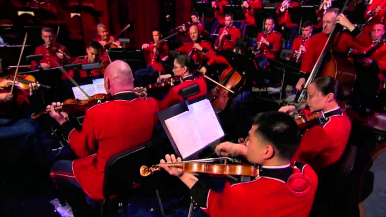 The U.S.Marine Corps Band at the Late Show with David Letterman