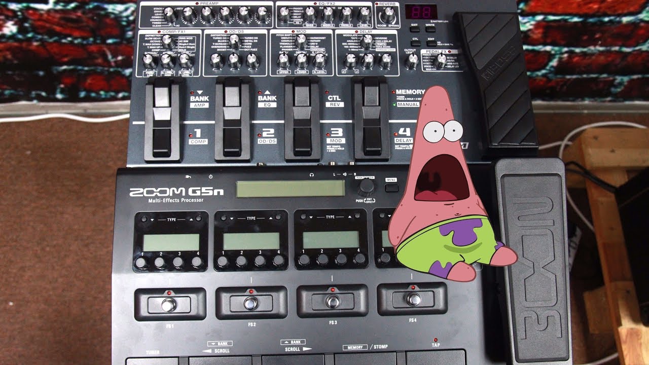 BETTER VALUE? Boss ME-80 vs Zoom G5n Guitar Multi Effects Processor Comparison