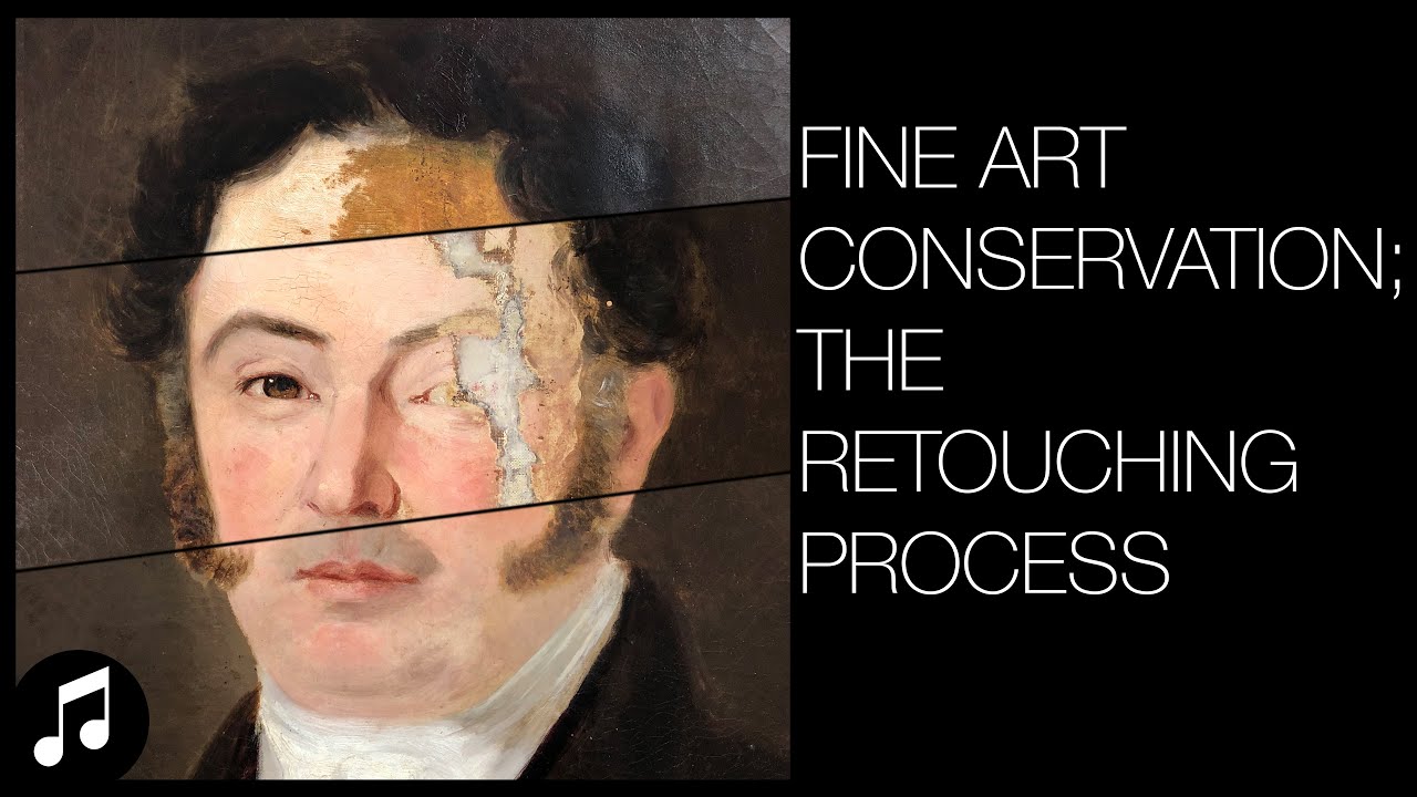 Fine Art Conservation - The Retouching Process