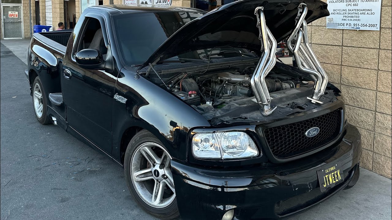 My LIGHTNING Gets HEADERS Installed !!